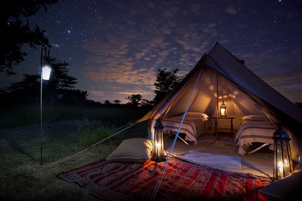 El Karama Lodge wilderness tent